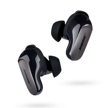 Bose QuietComfort Ultra Earbuds, Superior Comfort, World Class Noise Cancelling, Bluetooth Multipoint Connectivity, Up to 6 Hours Battery Life, Simple Touch Control - Black