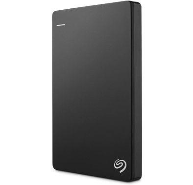 Seagate 2 TB Backup Plus USB 3.0 Slim Portable Hard Drive - Black [STDR2000200] - Blackl
