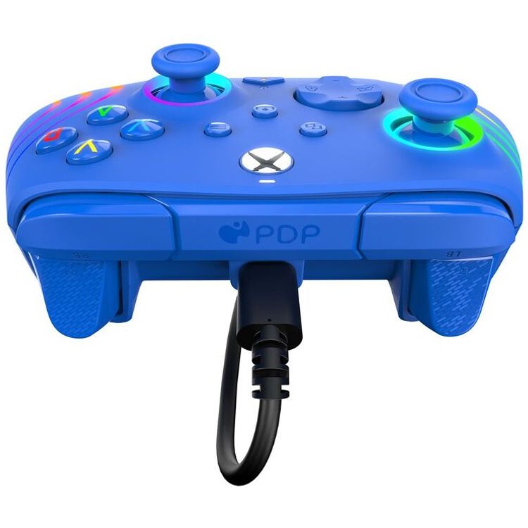 PDP Xbox Series X Afterglow Wired Controller - Wave Blue