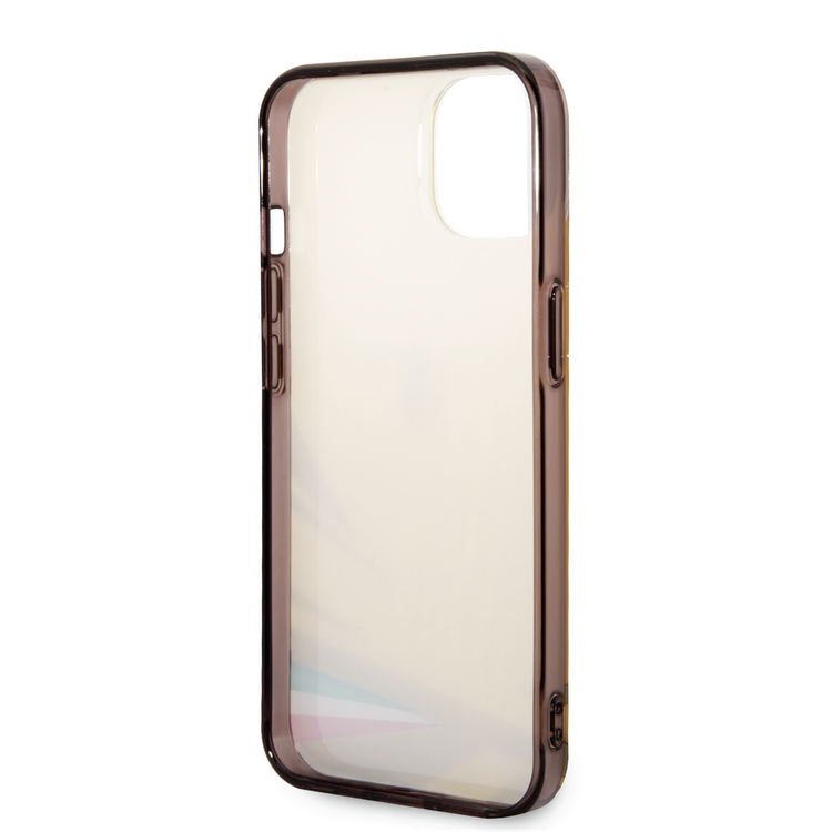 Ferrari PC/TPU Case with Double Layer Print iPhone 14 Compatibility - Yellow