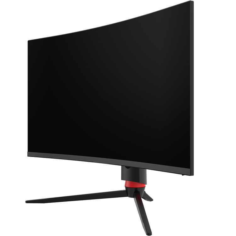 Porodo Gaming 27" 240Hz Curved Gaming Monitor Adjustable Rotating Stand - Black - 27 Inch