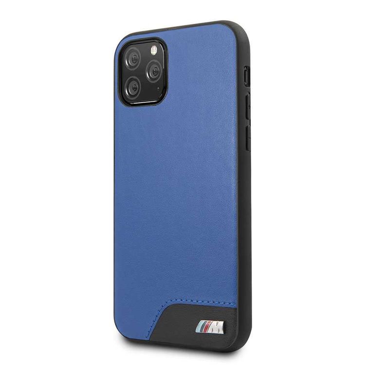 CG Mobile BMW Hard Case Smooth PU Leather Compatible For iPhone 11 Pro (5.8") Officially Licensed, Shock