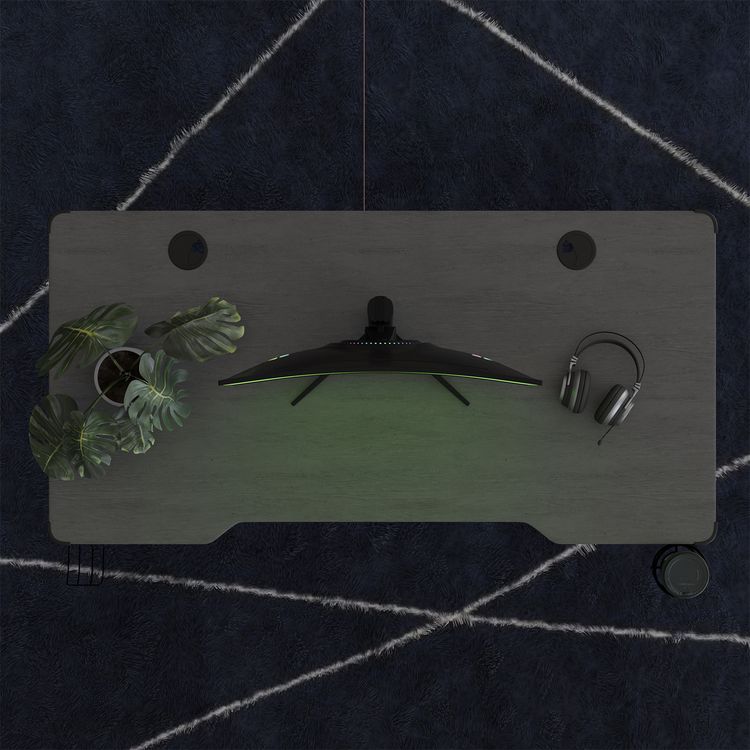 Green Lion ENGIMA 27'' Gaming Monitor with 1080P Full HD Resolution, 1800R Curved Screen, Ultra-Slim Bezel, 5ms Blur-Free Motion, Adjustable Height, Built-in Cable Hook, Wall-Mount Ready, AMD FreeSync, VA Panel Type - Black