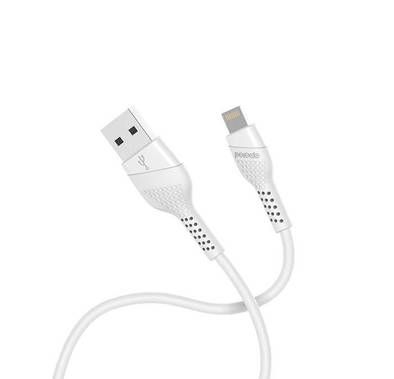 Porodo PVC Lightning Cable 1.2m, Fast Charging, Data Sync...