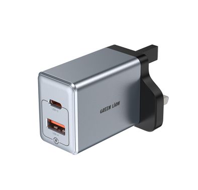 Green Lion Premium Dual Port Wall Charger with 20W Power ...