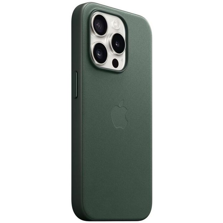 Apple iPhone 15 Pro FineWoven Case [MagSafe] | Evergreen