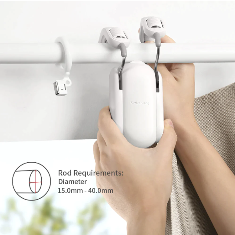 SwitchBot Curtain (Rod2) | Smart  Automation | White