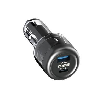 Powerology Dual Output Ultra-Quick Crystalline Series Car...