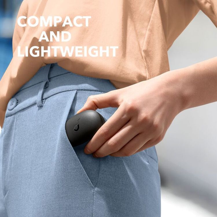 Soundcore Life Note E True Wireless Earphones, IPX5 Waterproof, Ultra-Compact, 32 Hours Battery Life, 8 Hours Charging Time - Black