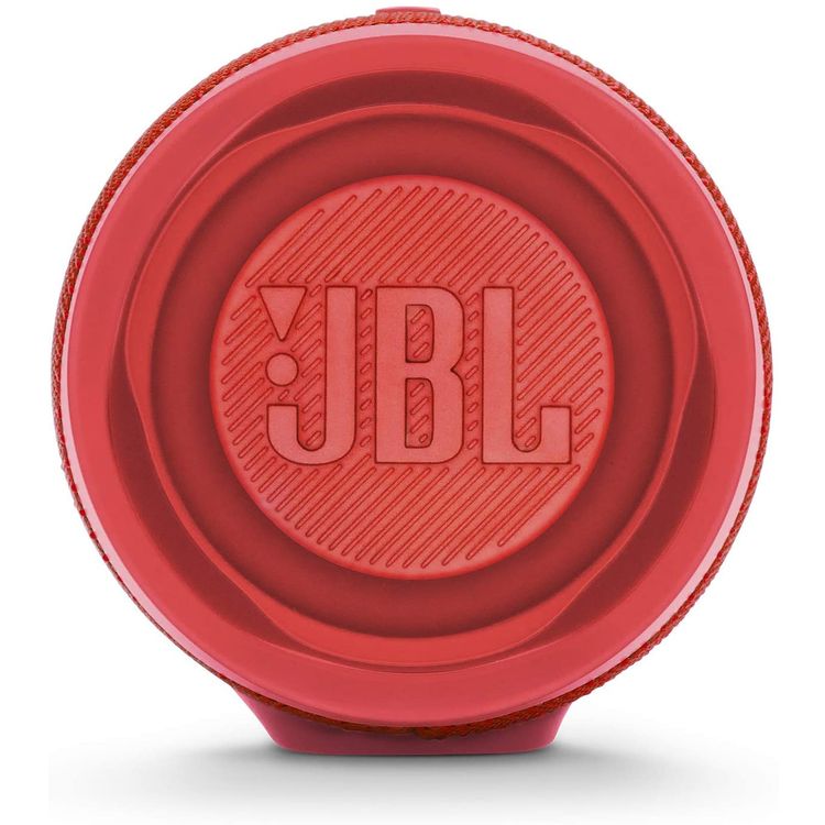 JBL Charge 4 Portable Wireless Bluetooth Speaker with Built-in Power Bank, 7500mAh Battery 20-hours Playtime, IP67 Waterproof & Dustproof Feature - Red