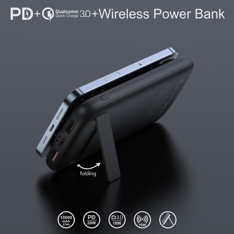 Budi 10000mAh Wireless Pocket PowerBank