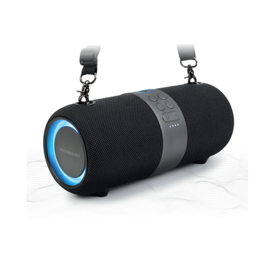 Powerology Cypher Portable Stereo Speaker - Black