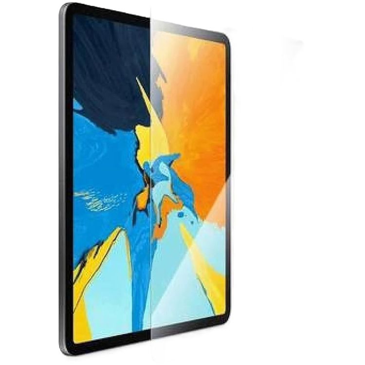 واقي شاشة زجاجي عالي الدقة من Green Lion لجهاز iPad الجيل العاشر مقاس 10.9 بوصة، مقاوم للكسر، مناسب للحافظات، حماية من الحافة إلى الحافة، سهل اللصق، مضاد لبصمات الأصابع والخدوش والتلف - شفاف 