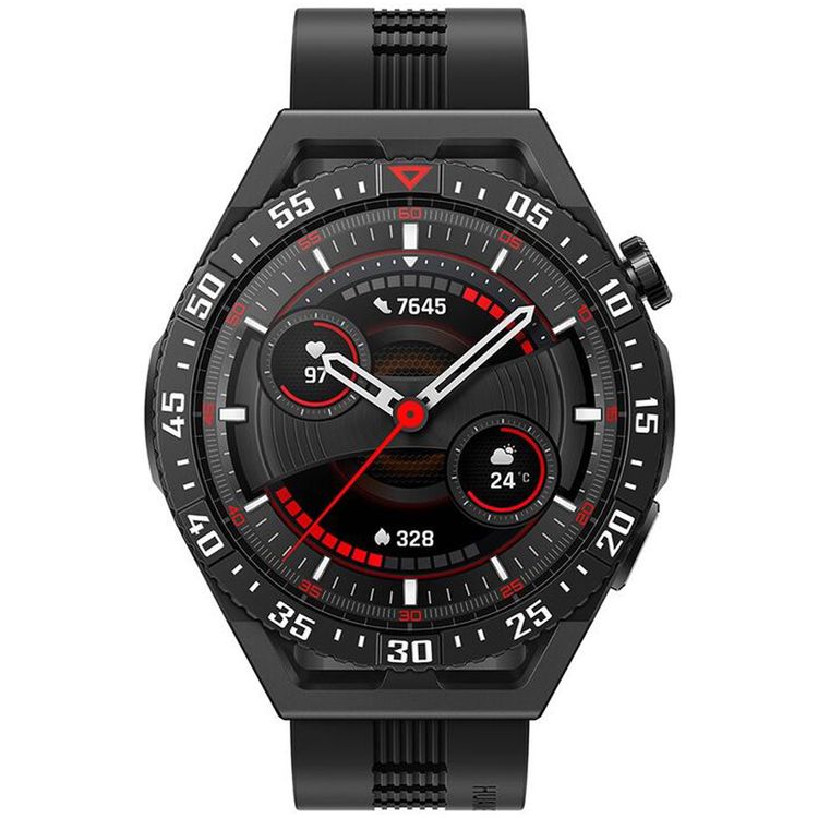 Huawei GT3 SE Smartwatch, up to 14 Days Working Time, 1.43" AMOLED Screen, GPS & Bluetooth, Wireless Charging, Speaker & Microphone Supported, Waterproof - Graphite Black 