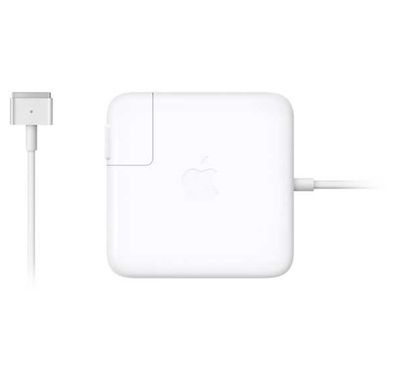 Apple 60W MagSafe 2 Power Adapter, 3 Pin - White