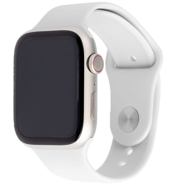 Porodo Smart Watch Series 8+ with Fitness & Activity Tracker, 2" Wide Display, 250mAh Battery Capacity, IP68, 2-3 Days Working Time, Wireless Charging - Silver