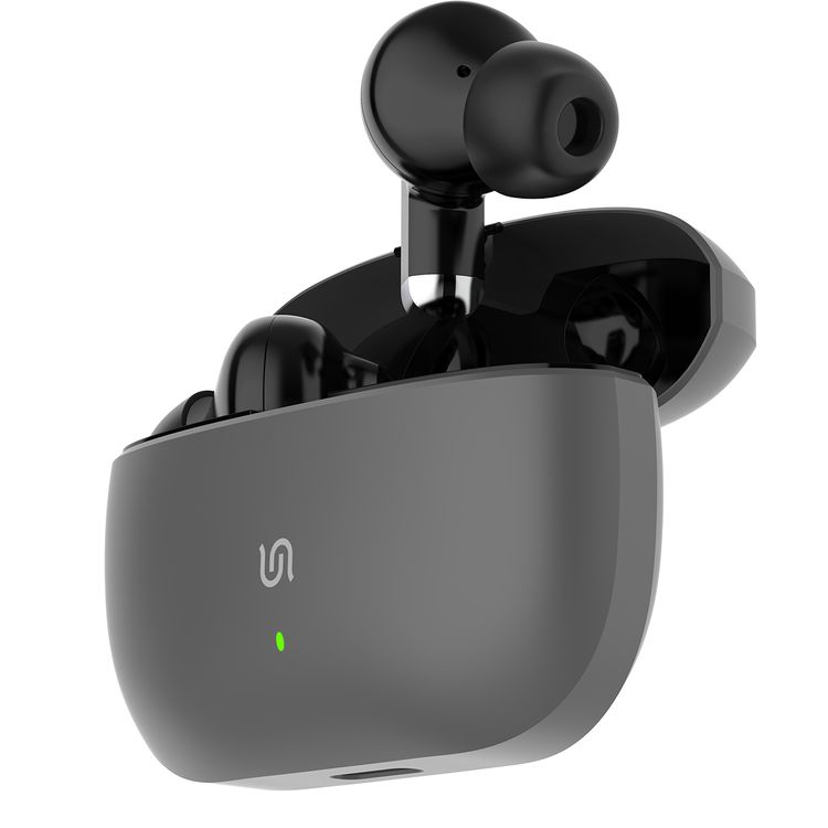 Porodo Soundtec Jetpods Pro Earbuds Gen 4 True Wireless with 4.5 Hours Music Playback Time, Bluetooth Version 5.4, 10m Transmission Range, Type-C Charging Port, Immersive Audio, Ergonomic Fit, Hands-Free Call - Black