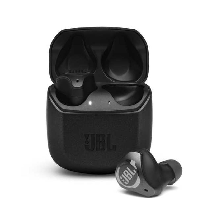 JBL Club Pro+ True Wireless In-Ear ANC Headphones Adaptive Noise Cancelling with Smart Ambient, Zero Hassle Connectivity - Black