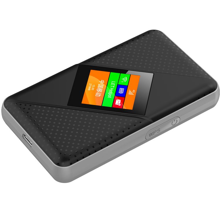 Porodo 4G / LTE High-Speed Pocket Router, Connect Up to 10 Devices, 3000mAh Battery, 8 Hours Working Time, 40 Meters Signal Distance, Micro Sim 