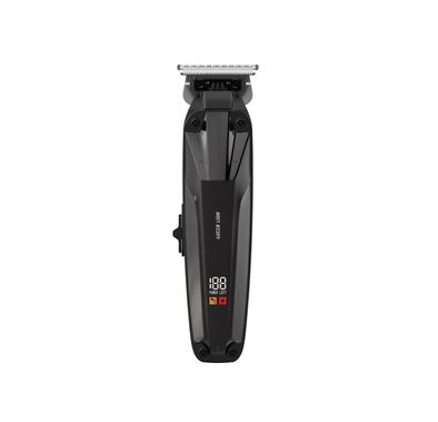 Green Lion Clip Master Professional Hair Clipper with LED Display & On/Off Switch, 3 Hours Working Time, Corded & Cordless Functionality, 7200 RPM Power, Stainless Steel Blade, 1200mAh Battery Capacity, Includes 1.5, 3, 4.5 mm Comb Sizes - Black