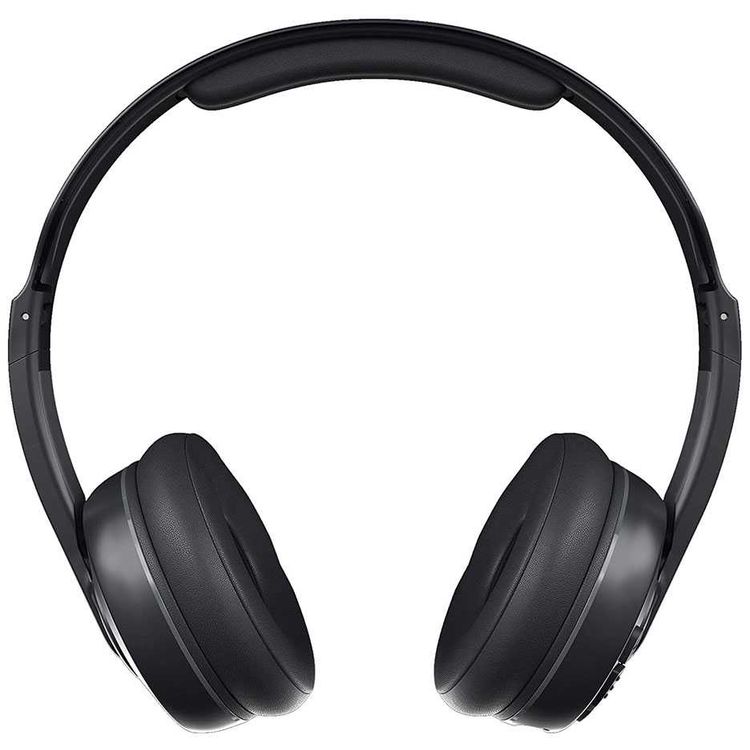 Skullcandy Cassette Wireless Bluetooth On-Ear Headphones with Microphone, Call, Track & Volume Control, 22-Hours Battery Life + Rapid Charge, Durable Metal Headband, Plush On-Ear