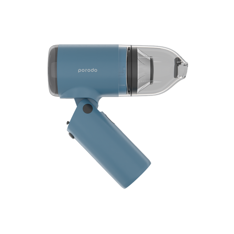 Porodo Lifestyle Portable Mini Folding Vacuum Cleaner 2000mAh - Blue