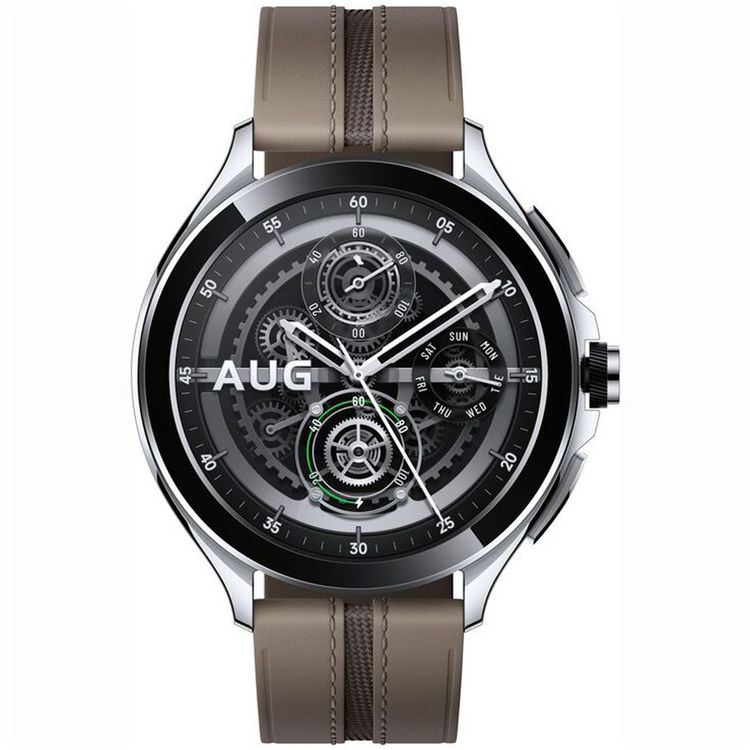 Xiaomi Watch 2 Pro Smartwatch, 1.43" AMOLED Display, 65h Working Time, Bluetooth 5.2, Wi-Fi, GPS, 5ATM Water Resistant, Optical Heart Rate & Electronic Compass Sensor, Magnetic Charging - Silver