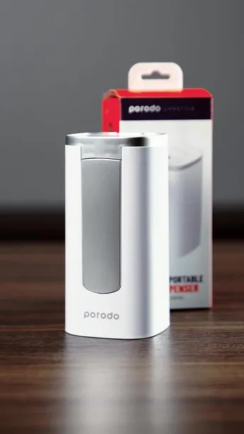 Effortless DesignPorodo Lifestyle: Automatic Portable Water Dispenser (PD-LFMWDD-WH)