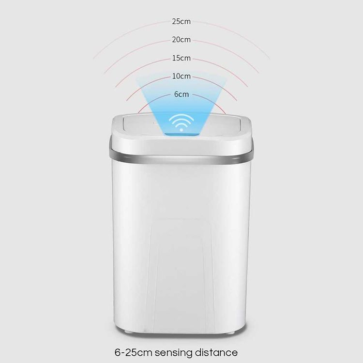 Smartlab Automatic Sensor Dustbin 15L - Black