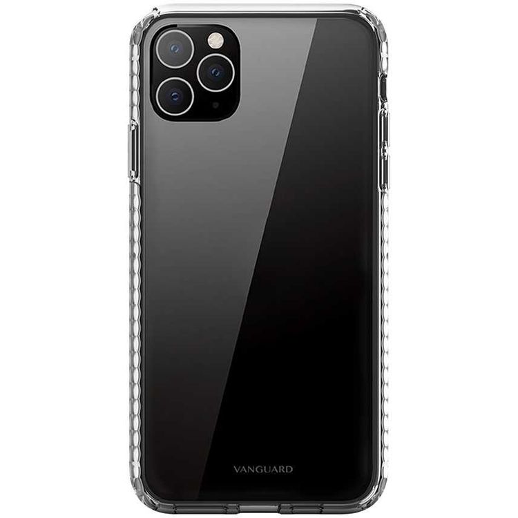 Viva Madrid Vanguard Shield Back Case Compatible for iPhone 11 Pro (5.8") Shock Absorbent, Easy Access to All Ports, Scratch Resistant, Drop Protection Back Cover - Clear