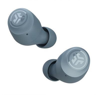 Jlab Go Air Pop True Wireless Earbuds, Touch Controls, Dual Connect, 60 Hours Standby, 2.2 Hours Earbuds Charging Time, 32 Hours Total Playtime, 8 Hours in Each Earbud Battery Life, EQ3 Sound - Slate Gray