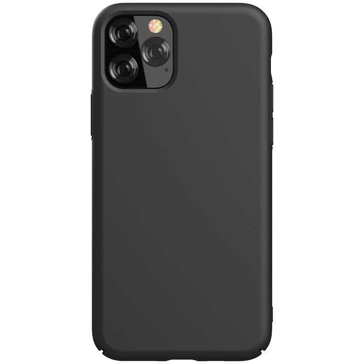 Devia Nature Series Silicone Case Compatible with iPhone 11 Pro, Made with Premium Liquid Silicone, Full Protection, Anti-scratch, Shockproof, Stains-Resistant, Lightweight - Black