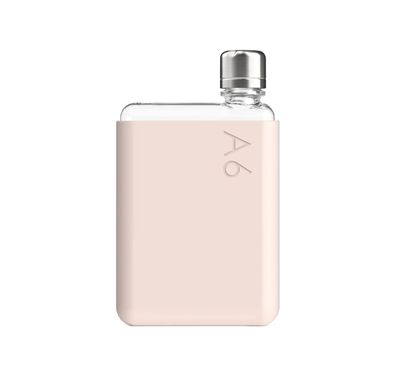 Memobottle A6 Silicone Sleeve with Thermal Insulation, Non-Toxic Material, Drop Protection, Matte Finish, Soft & Stylish - Pale Coral