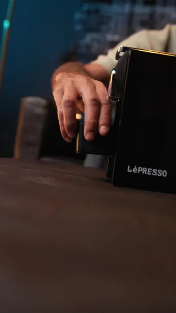 LePresso Baristo Espresso Machine | UAE - Black (LPCFFM0045BK)