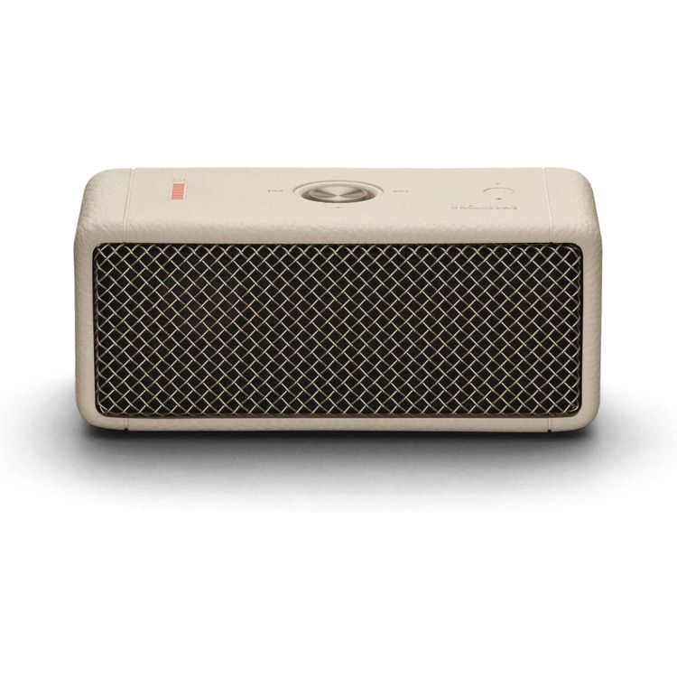Marshall Emberton II Compact Portable Wireless Speaker, 30 Hours Working Time, Fast Charge (Type-C), Dustproof & Waterproof, 360° Sound, Full Range Drivers - Cream