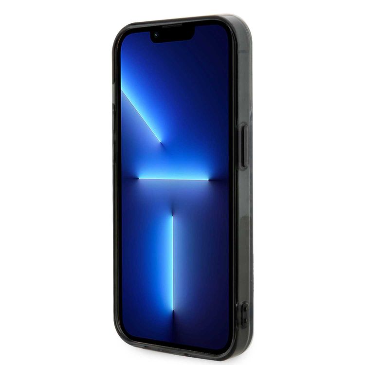 AMG iPhone 15 Pro Max For Magsafe Transparent Case Rhombuses Pattern - Transparent