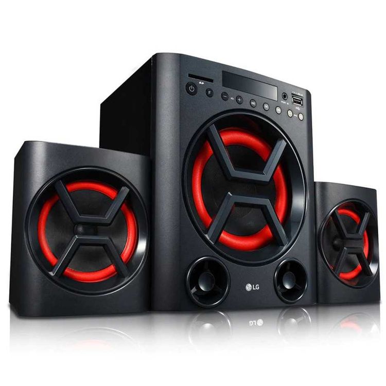 LG LK72B-BK XBoom Boom Blast Multimedia Speaker - Black
