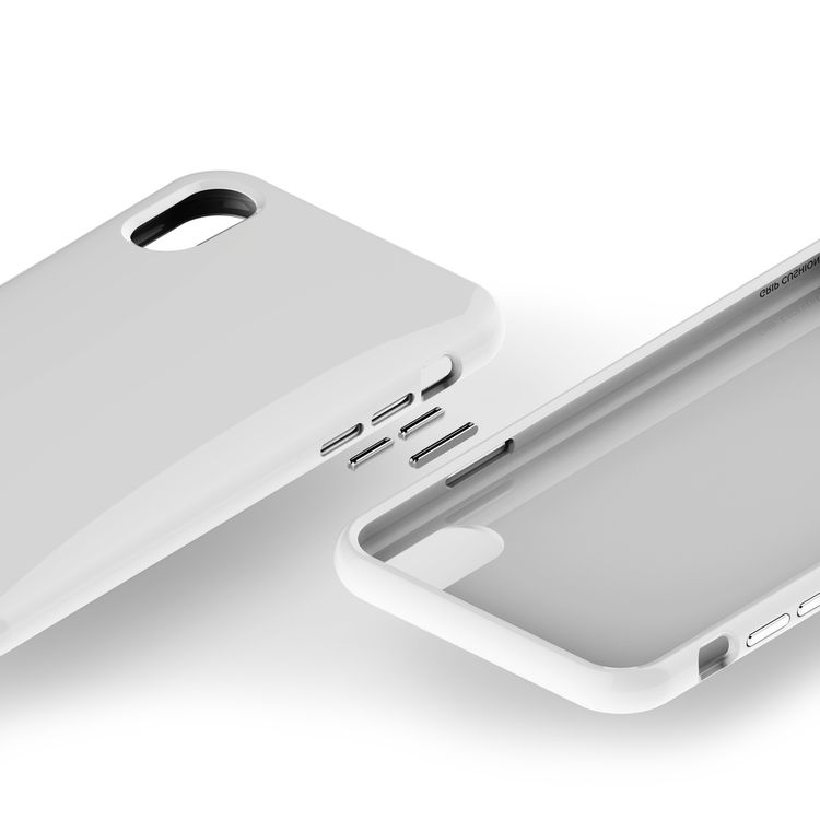 Elago Cushion Back Phone Case for iPhone X/XS 5.8" Soft & Smooth TPU | Superior Impact Resistance | Ergonomic Design | 0.55mm Thick Screen Protection