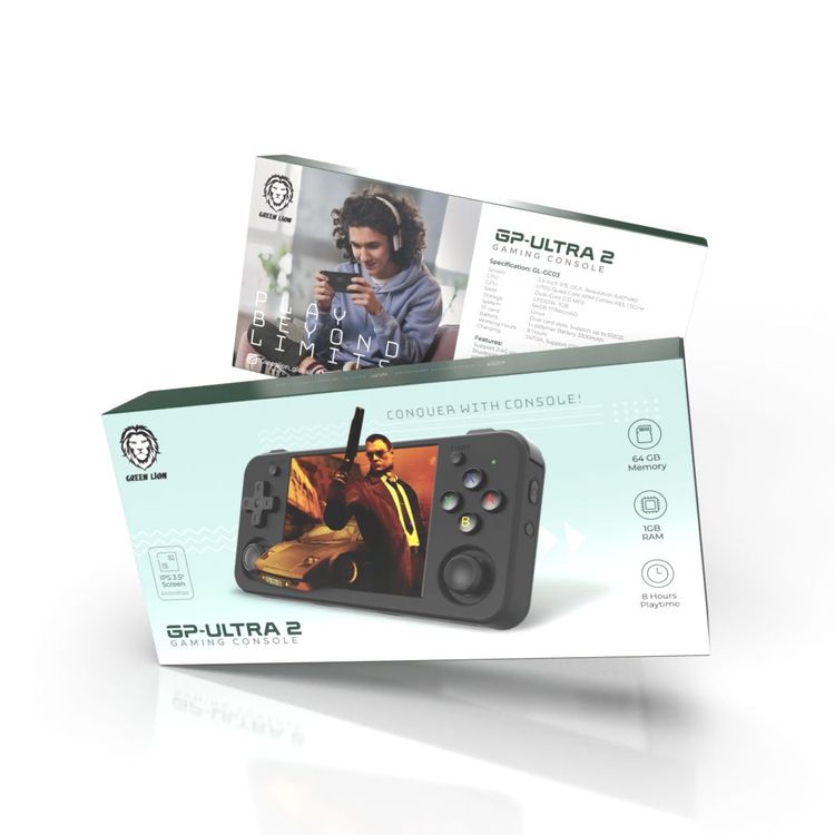 Green Lion GP-Ultra 2 Gaming Console - Black