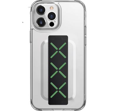 Viva Madrid Loope TPU/PC Clear Case for iPhone 13 Pro Max (6.7")  with Extra Silicone Grip - Forest