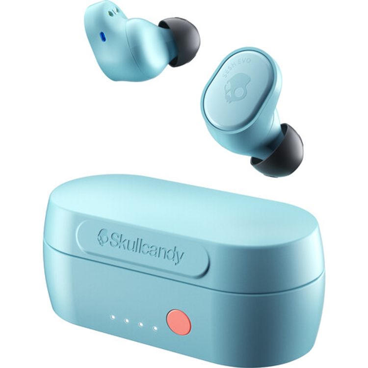 Skullcandy Sesh Evo True Wireless In-Ear Earphones -  Bleached Blue
