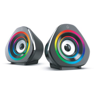 Porodo Gaming Stereo Gaming Speakers - Black