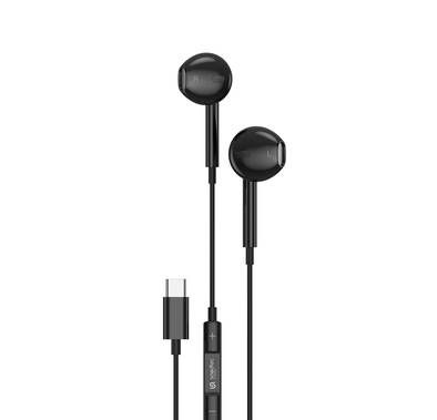 Porodo Soundtec Stereo Earphones with Type-C Connector, H...