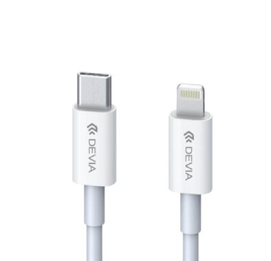 Devia Smart PD Cable for Type-C to Lightning 1.5m - White