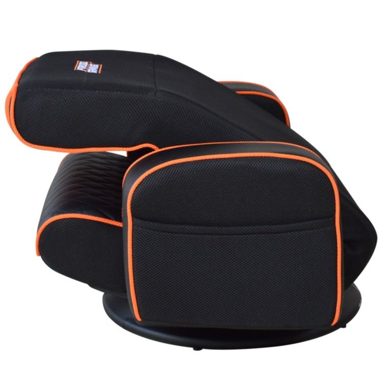 Porodo Gaming Predator Pro Gaming Seat with Armrest & Cupholder 360 Swivel - Black/Orange