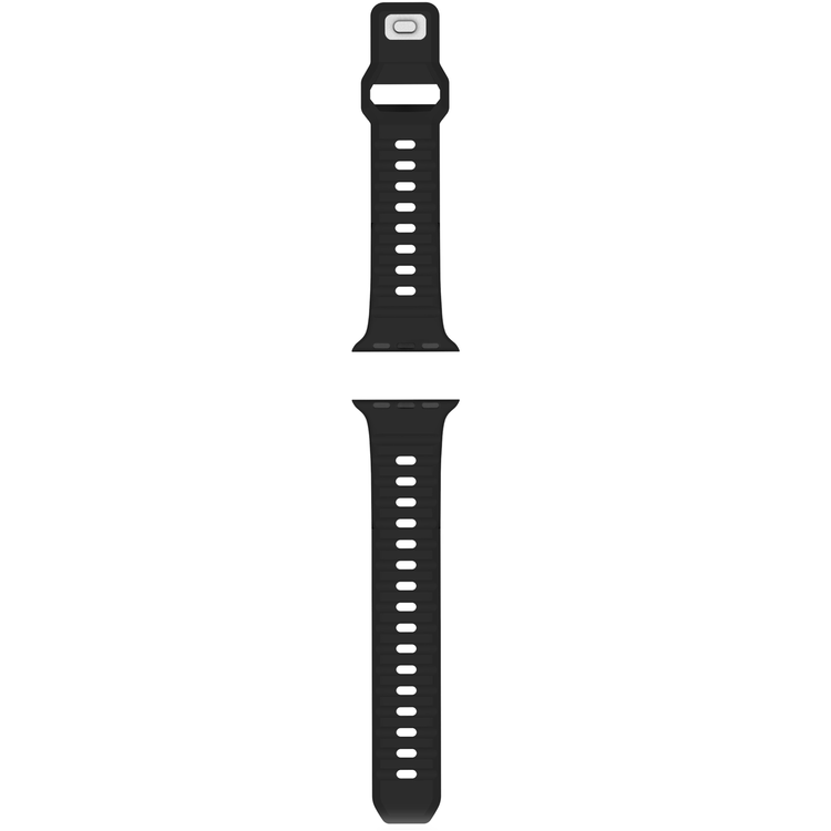 Green Lion Premier Hovel Series Watch Strap for Apple Watch 38/40mm, Pin & Tuck Closure, Adjustable Strap, Easy Installation, Soft & Comfortable Fit - Black