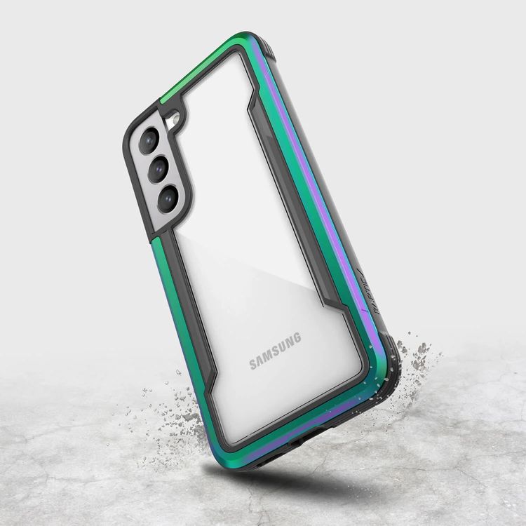 X-Doria Raptic Shield Phone Case Compatible for Samsung Galaxy S22 Plus - Iridescent