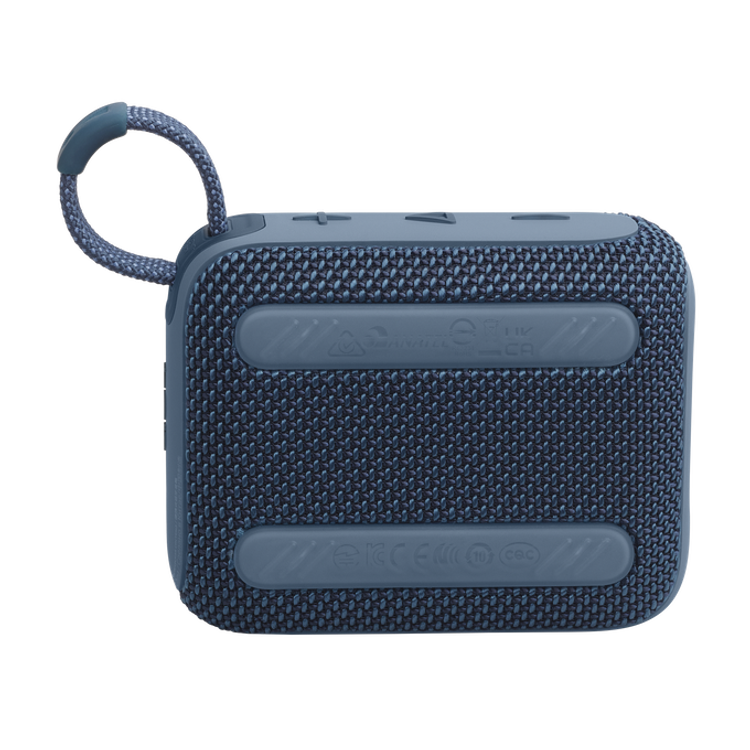JBL Go4 Portable Wireless Speaker, 7 Hours Music Play Time, Water Proof & Dust Proof, Bluetooth Version 5.3, Rechargeable Battery, Vibrant Color Options, JBL Pro Sound - Blue
