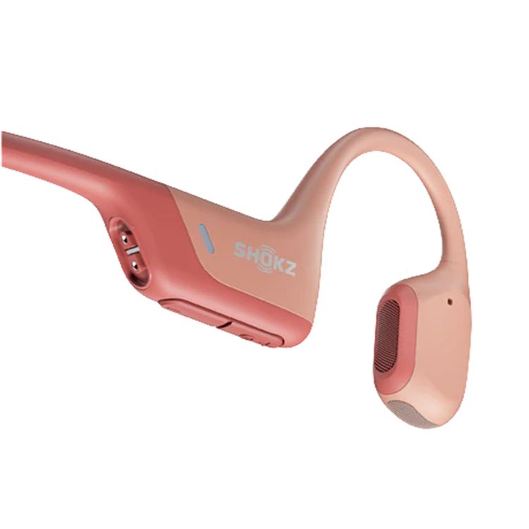 Shokz OpenRun Pro Sport Headphones with 10 Hours Battery Life, Magnetic Charging Cable, Dual Noise-Cancelling Microphones, Secure Fit - Pink