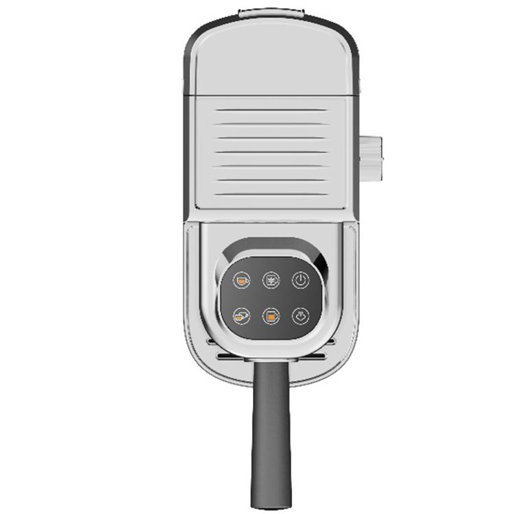 LePresso Hot & Cold Espresso Maker with Steam Wand & Pressure Gauge, 1.3L Water Tank Capacity, 1350W Rated Power, 20bar Pump Pressure, PCB Control & 6 Touch Buttons, Powerful Boiler - Gray